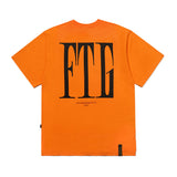 FTG オーバーサイズTシャツ/22 FTG OVERSIZED T-SHIRTS ORANGE /  BLACK