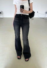 グレインブーツカットパンツ / Grain Bootcut Pants