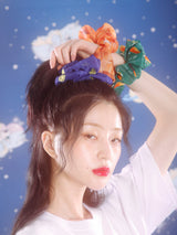 済州オレンジシュシュ/1 0 jeju orange scrunchie