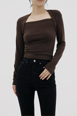 ピークボレロTシャツ / Peak Bolero T-shirt (4color)
