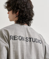 バックロゴピグメントTシャツ
