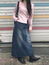 ウォルターデニムロングスカート