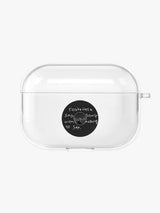 Sound is Colour! Airpods Case -Black (for 1,2,3 Pro) (6685220175990)
