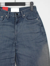 チャコールウォッシュデニムパンツ/no.3008 Charcoal Washed Denim Pants