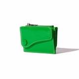 DOT Saddle Keyring Coin & Card Wallets green
