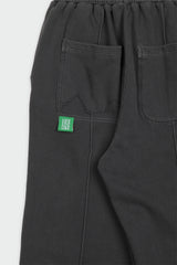 パッチスウェットパンツ/Patch sweatpants(washed charcoal)