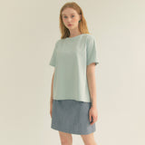 リネンベーシックスカート / Linen Basic Skirt (Gray)