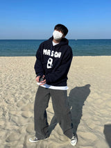 エイトルースフィットプリントフーディ / EIGHT LOOSEFIT PRINTING HOODY(4COLOR)
