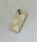 エモーションアイフォンケース / emotion case (beige)
