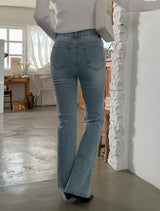 ND Semi Slim Bootcut Denim Pants