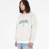 RLCN1006 バーシティアーチロゴスウェット/RLCN1006 Varsity Arch Logo Sweat Shirt - Oatmeal