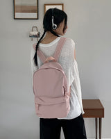 Notid Pocket Nylon Plain Backpack
