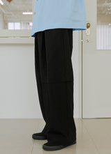 フォールディングパンツ / unisex folding pants black