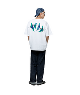 21SS PALM LEAF TSHIRTS (white) (6578200313974)