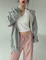 パントンジップアップフーディー/Pantone Hood Zip Up (10color)