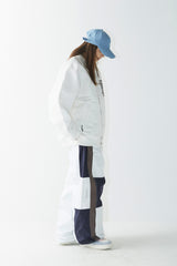 クロスボックストラックパンツ / BSR2223FWPT029 WD CROSS BOX TRACK PANTS WHITE