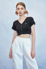 HIDE Cutting Sweat Pants (White) (6570988535926)