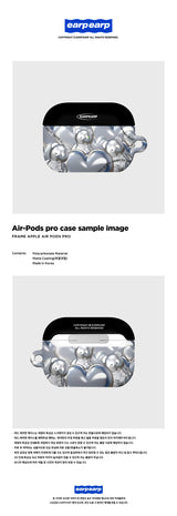 STEEL COVY HEART-GREY(AIR PODS PRO-HARD) (6602474094710)