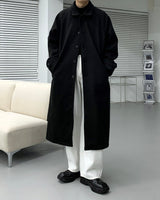 ウールベルトマックコート/SI wool belted mac coat (3 colors)