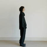 マフラーシャツ / unisex muffler shirts black