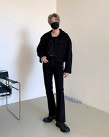 ダメージオーバークロップジャケット/MG601 Damage Over Cropped Jacket