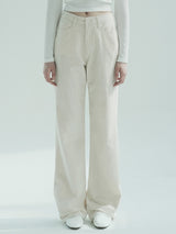 リネンワイドパンツ / W1010 LINEN WIDE PANTS_NATURAL