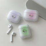 グリーン - カラー マッシュルーム AirPods ケース_マット