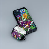 Black Sketch AirPods Case (6624881803382)