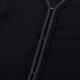 チェリーポップルクロップカーディガン / CHERRY POPPLE CROP CARDIGAN [BLACK]
