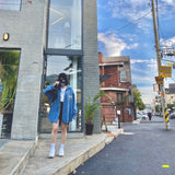 ロゴ刺繍デニムシャツ / paragraph 21f/w Logo embroidery denim shirt 1color (6611345899638)