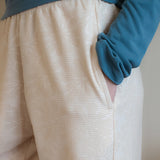 トロピカルバンディングパンツ / TROPICAL BANDING PANTS_CREAM
