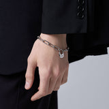 ホボロックチェーンブレスレット / HOBO LOCK CHAIN BRACELET