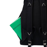 [After Pray Edition] 2-Pocket Cotton Cargo Rucksack (Black&Nickel)