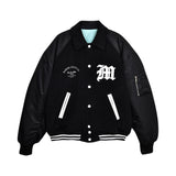[UNISEX] リバーシブル "ワールドピース" パッデッドボンバージャケット