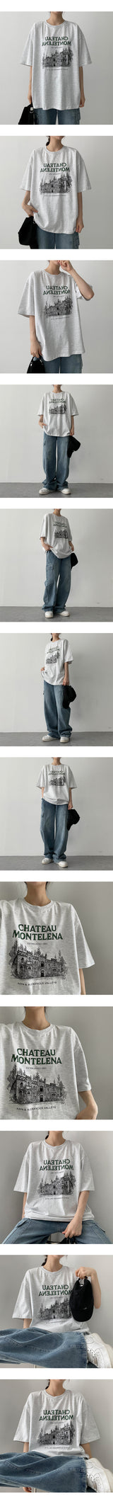 レナショートスリーブTシャツ / Lena's short-sleeved T-shirt