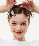 グリッタースターキュービッククリップヘアピン