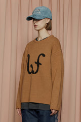 U SHEET MUSIC KNIT / CAMEL