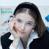 ベルベットヘアバンド /VELVET HAIRBAND_BLACK
