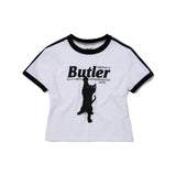 キャットバトラークロップTシャツ