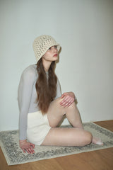 BONNIE bucket hat_lightbeige