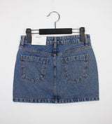 ウエストラップデニムスカート/waist wrap denim skirt