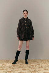 Pleated jacket