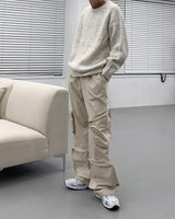ブラッシュウールラグランニット/CR Brush Wool Raglan Knit (4 colors)
