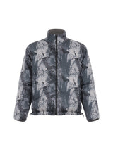 REVERSIBLE GLOSSY SHORT DOWN PUFFER