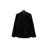 Cuffed Sleeve Chest Pocket Shirt (6684152987766)