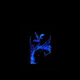 T≠Z TREZ NO EVIL - WHITE (UV COLOR & GLOW IN THE DARK BLUE) (6635165581430)