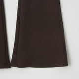 Wave Layering Boot-cut Pants