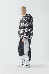 BSR2223FWJK001 LOGO HOODIE WELLON PARKA BLACK