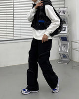 ラグランハイネックオーバーフィットスウェットシャツ/SI Raglan high neck overfit sweatshirt (2 colors)