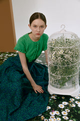 Jacquard skirt